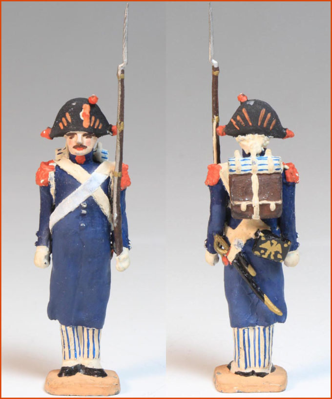 Ballada (Alexandre). 1er Empire. Garde Impériale. Grenadier tenue de route, 1807.