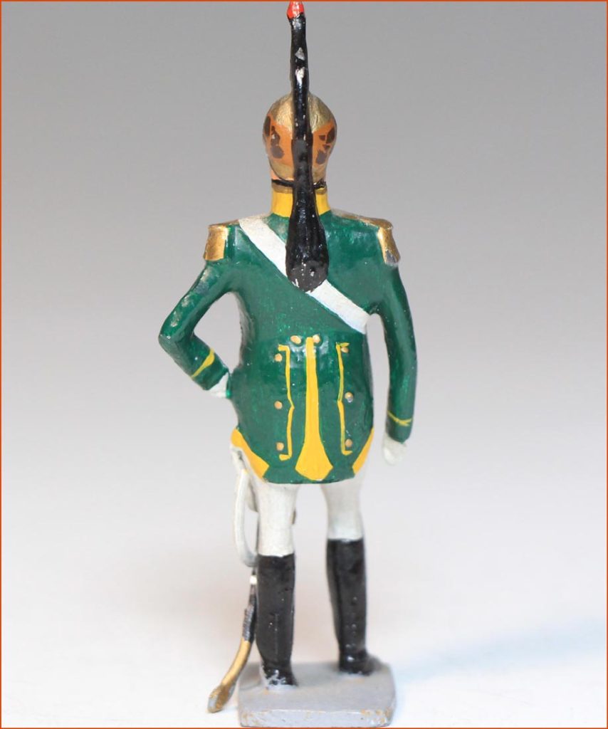 SOLDAT MANNEQUIN 1ER empire Dragon trompette 1807 - Les