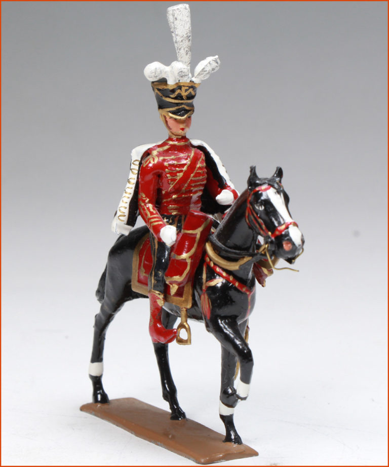 Attelage Canon Ancien Lucotte (?) - Peinture D'origine - Jouet Soldat