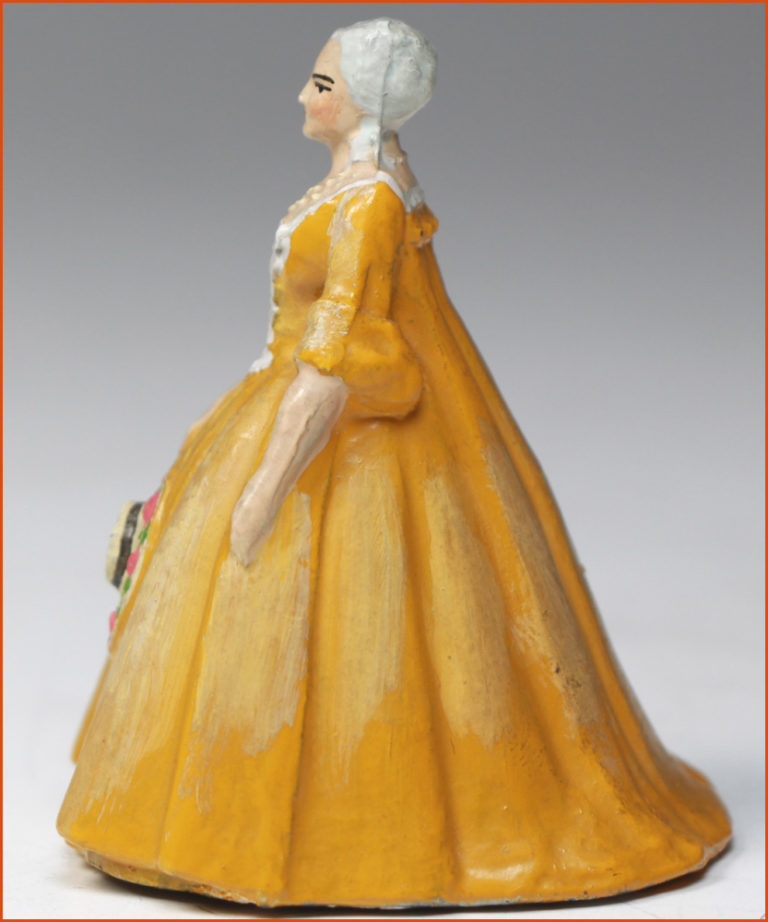 Figurine En Plomb Vertunni - Mademoiselle De Nesle - Pièce De Collection - Occasion