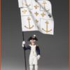 Guy Renaud. Flag of the Ports regiments. “Marseille"