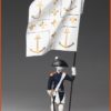Guy Renaud. Flag of the Ports regiments. “Marseille"
